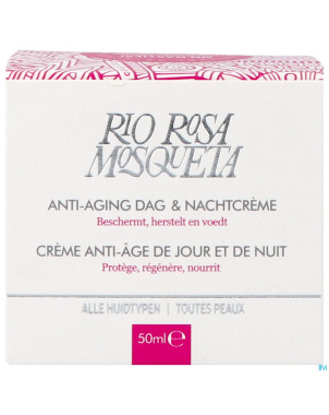 Rio rosa mosqueta a/aging creme jour&nuit nf  50ml