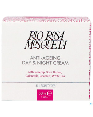 Rio rosa mosqueta a/aging creme jour&nuit nf  50ml