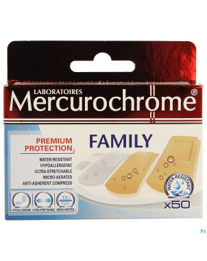 Mercurochrome pansement family    50