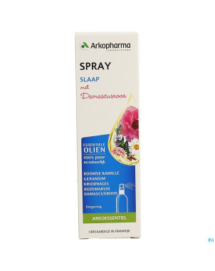 Arko essentiel spray sommeil rose damascus 30ml