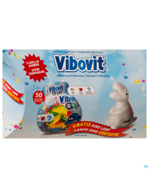 Vibovit aqua fishbowl dino    gommes 50 promo