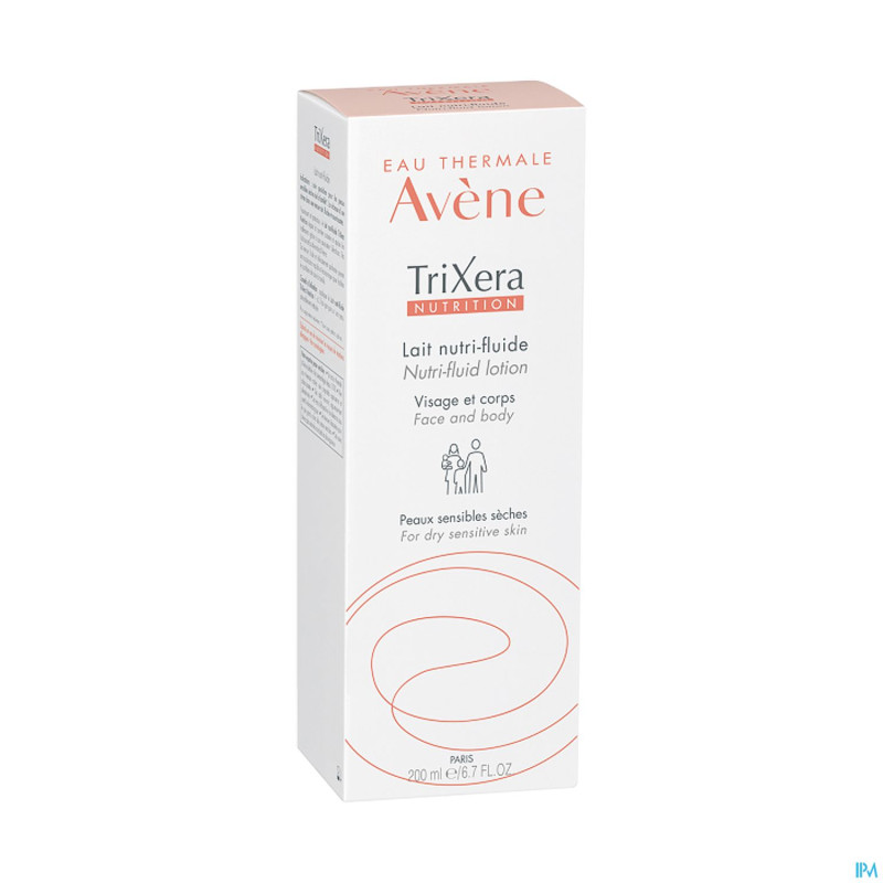 Avene trixera nutrition lait nutrifluide tbe 200ml