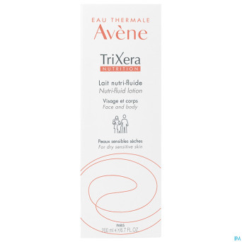 Avene trixera nutrition lait nutrifluide tbe 200ml