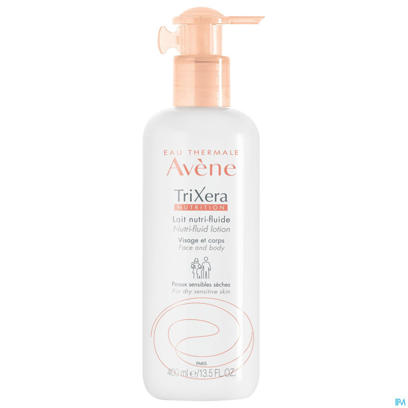 Avene trixera nutrition lait nutrifluid fl p 400ml