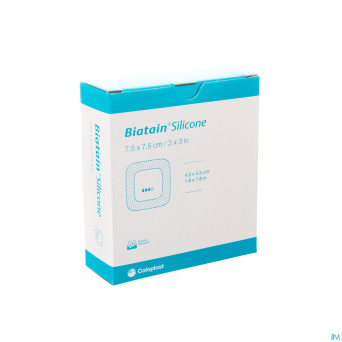 Biatain silicone pans mousse   7,5x 7,5cm 10 33434