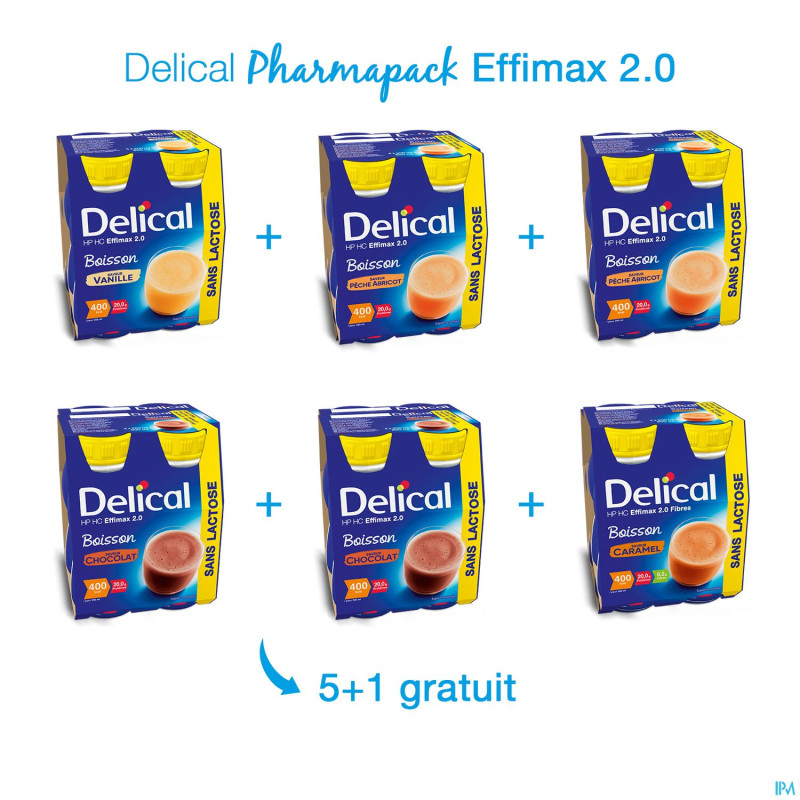 Delical pharmapack effimax 2.0    5+1x(4x200ml)