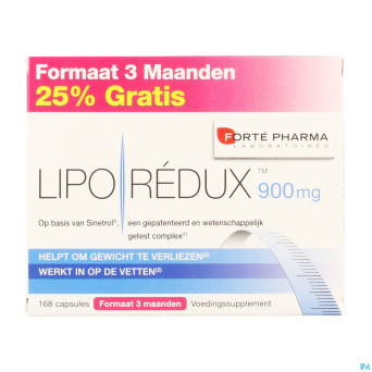 Liporedux 900mg promopack 3 mois caps 168