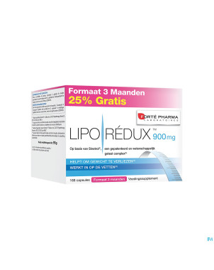 Liporedux 900mg promopack 3 mois caps 168