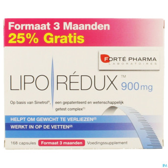 Liporedux 900mg promopack 3 mois caps 168
