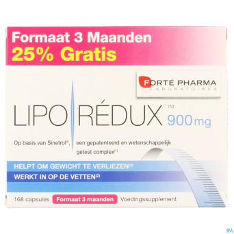 Liporedux 900mg promopack 3 mois caps 168