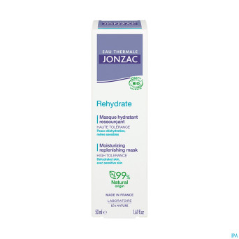 Jonzac rehydrate masque bio creme    tube  50ml