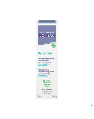 Jonzac rehydrate masque bio creme    tube  50ml