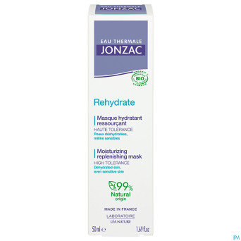 Jonzac rehydrate masque bio creme    tube  50ml