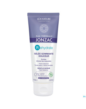 Jonzac rehydrate gommage bio creme    tube  75ml