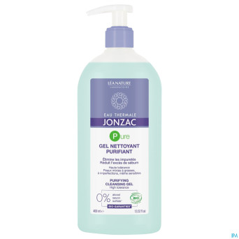 Jonzac pure gel purifiant bio    fl pompe 400ml