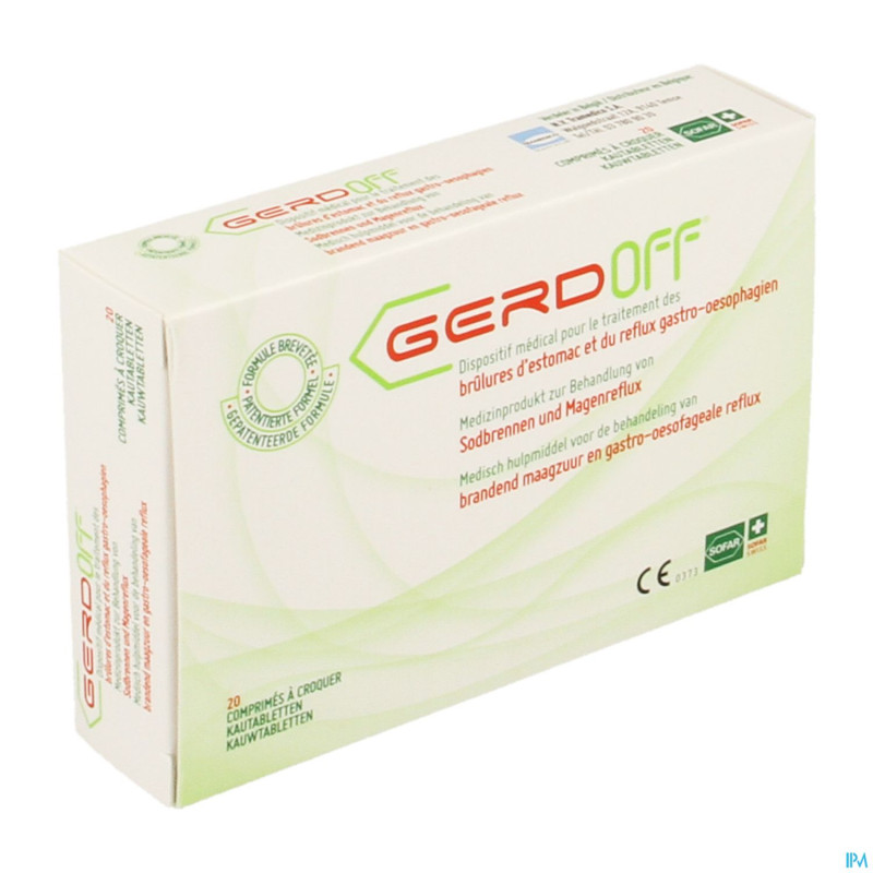 Gerdoff comp a croquer    20x1100mg