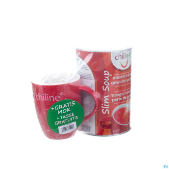 Chiline slim soup pdr 405g (27 port.)+tasse grat.