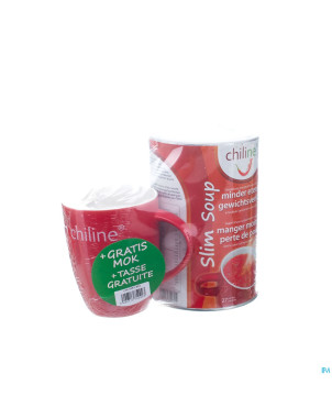 Chiline slim soup pdr 405g (27 port.)+tasse grat.