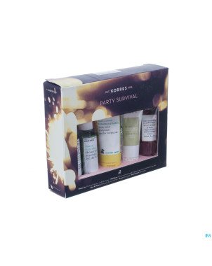 Korres kg party survival kit 2015