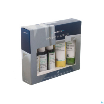 Korres kg set holiday in greece 2015