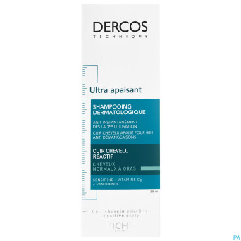 Vichy dercos dermo apaisant chev. gras sh    200ml