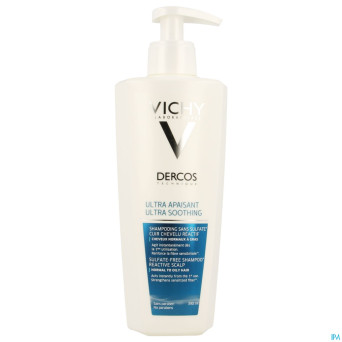 Vichy dercos dermo apaisant chev. gras sh    390ml