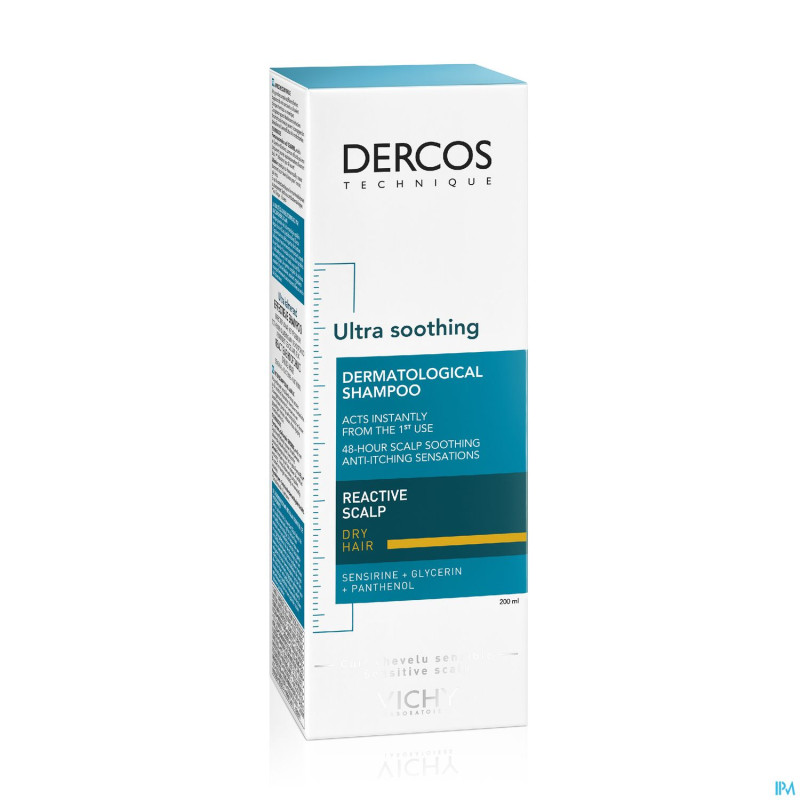 Vichy dercos dermo apaisant chev. secs sh    200ml