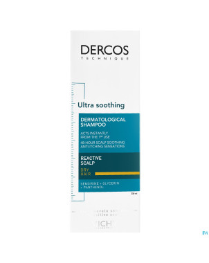 Vichy dercos dermo apaisant chev. secs sh    200ml