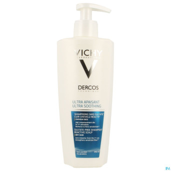 Vichy dercos dermo apaisant chev. secs sh    390ml