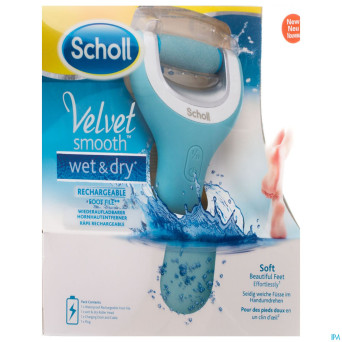 Scholl velvet smooth wet&dry rape recharcheable