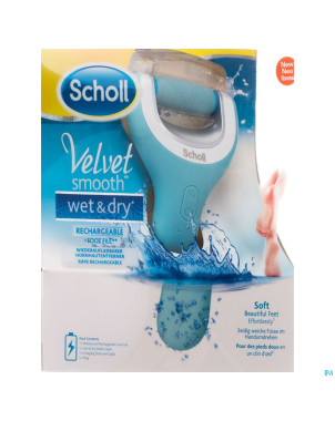 Scholl velvet smooth wet&dry rape recharcheable