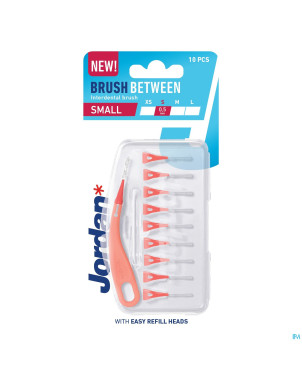 Jordan brush between  s