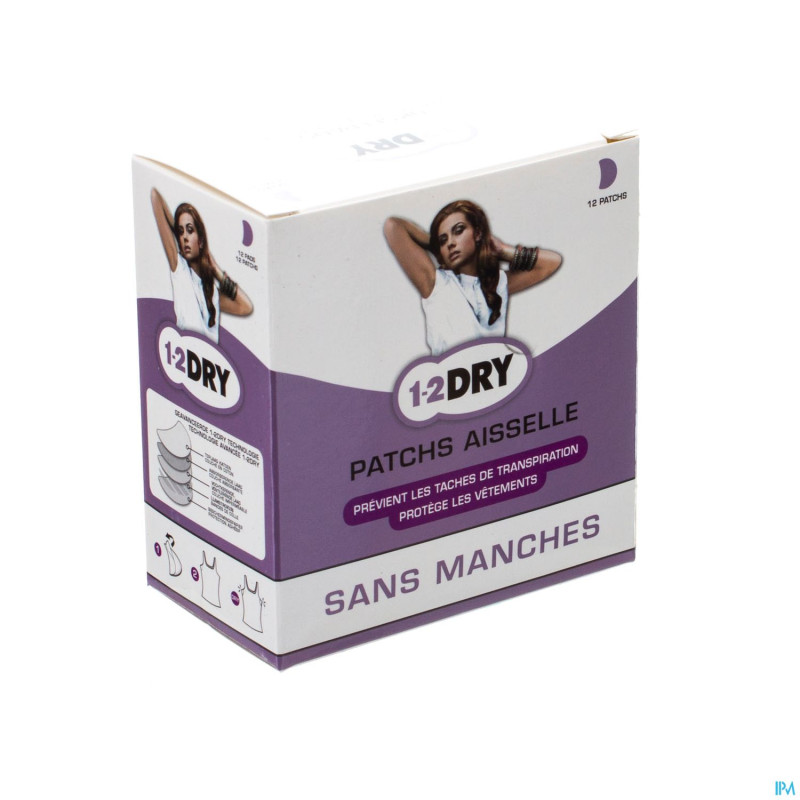 1-2dry stop aureoles sleeveless taille unique