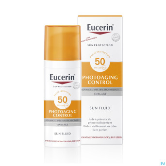 Eucerin sun fluide a/age ip50+  50ml