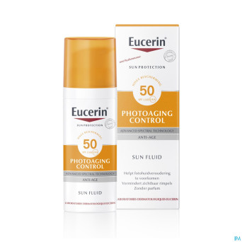 Eucerin sun fluide a/age ip50+  50ml