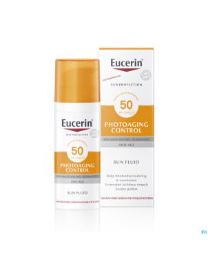 Eucerin sun fluide a/age ip50+  50ml