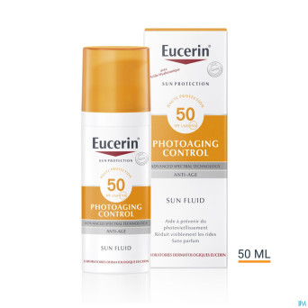 Eucerin sun fluide a/age ip50+  50ml
