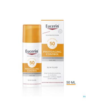 Eucerin sun fluide a/age ip50+  50ml