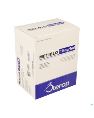 Metiblo 10mg/1ml sol inj amp 100 10mg/ml