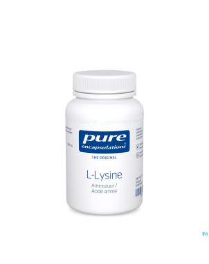 Pure encapsulations l-lysine acide amine  caps  90