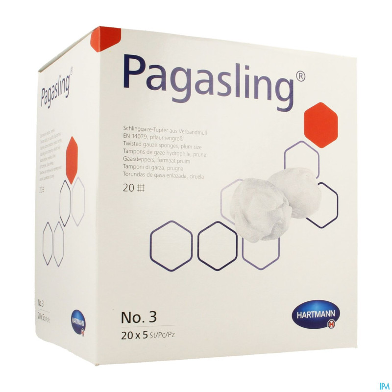 Pagasling hartm tampon steril n3    5x20 4812841
