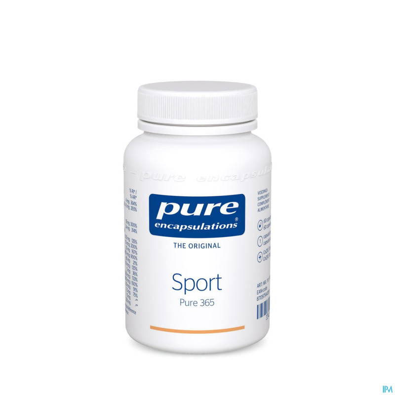Pure encapsulations sport pure 365    caps  60