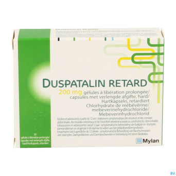 Duspatalin retard 200mg liber.prol. caps  30