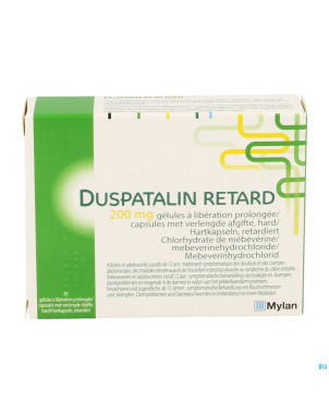 Duspatalin retard 200mg liber.prol. caps  30