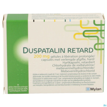 Duspatalin retard 200mg liber.prol. caps  30