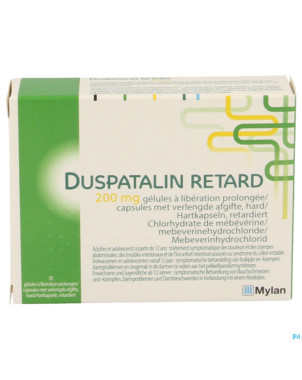 Duspatalin retard 200mg liber.prol. caps  30
