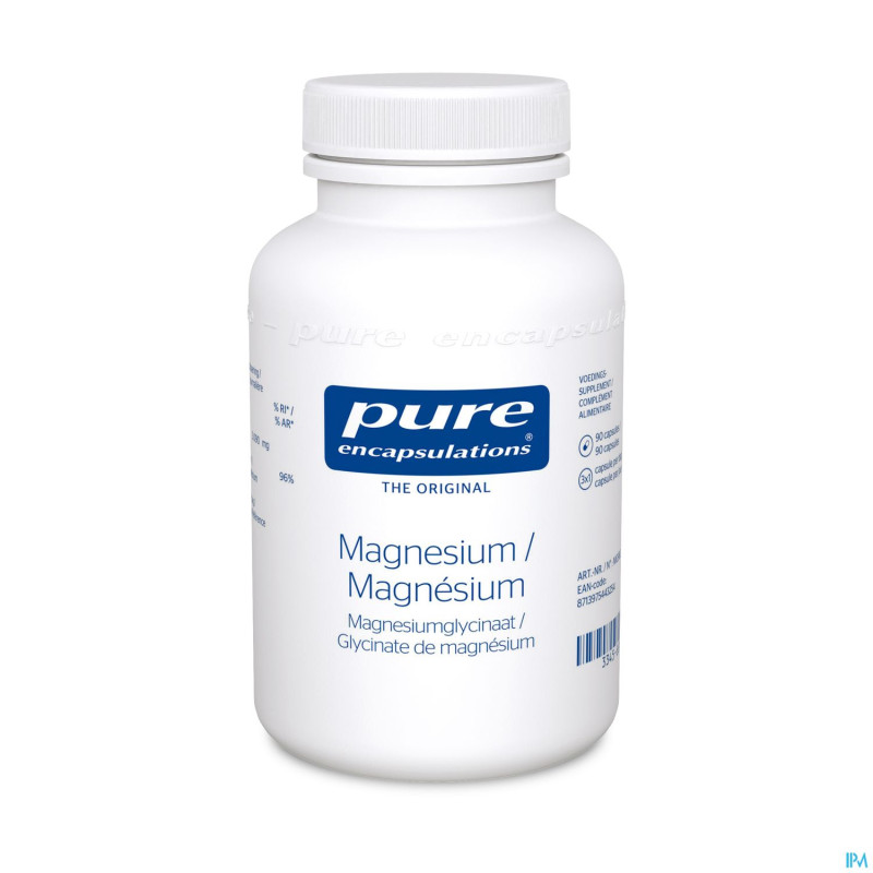Pure encapsulations magnesium glycinate   caps  90