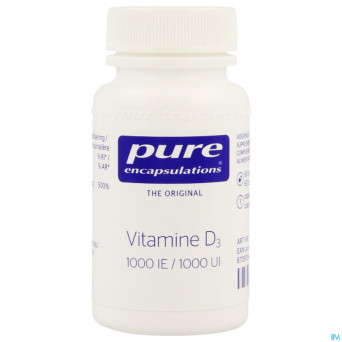 Pure encapsulations vitamine d3 1000ui    caps  60