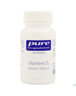 Pure encapsulations vitamine d3 1000ui    caps  60