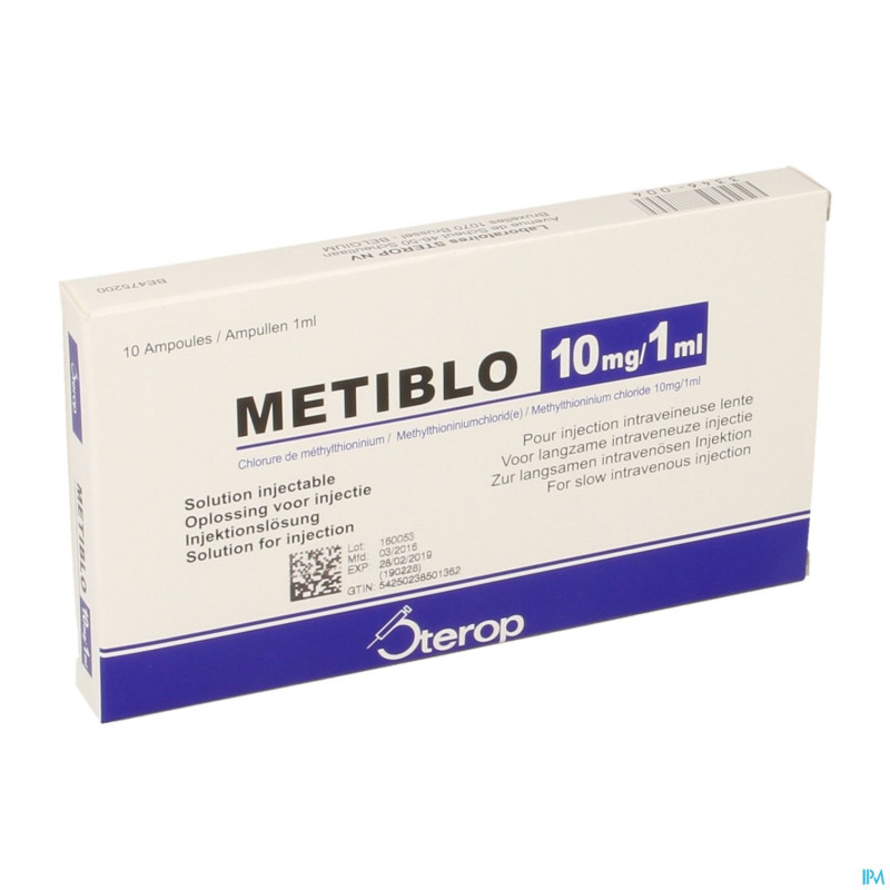Metiblo 10mg/1ml sol inj amp  10 10mg/ml